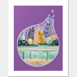 Water Terrarium Posters and Art